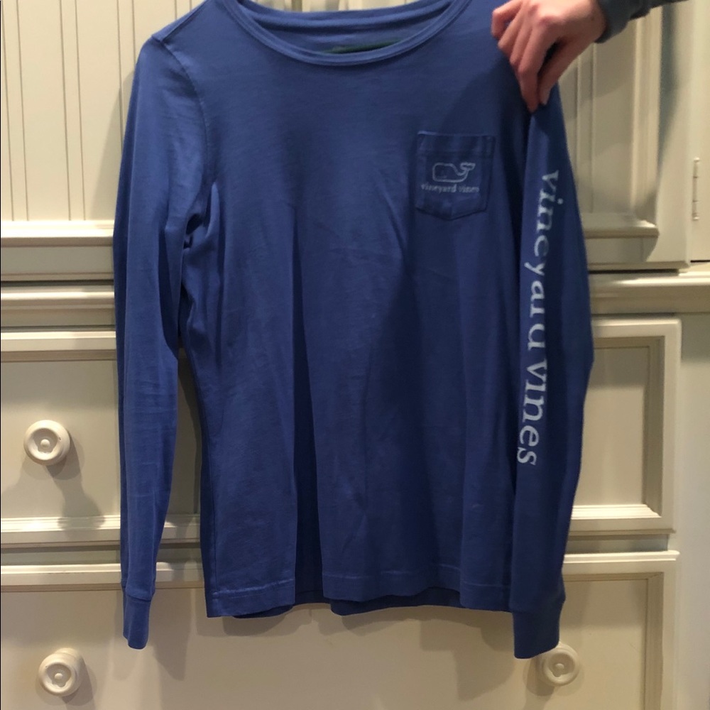Blue Vineyard Vines Long Sleeve